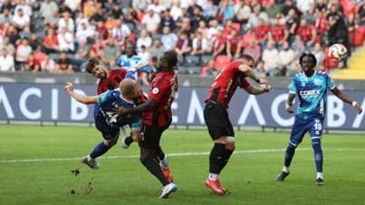Gaziantep'te 4 gol var ama kazanan yok