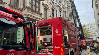 Beyoğlu’nda otel yangını