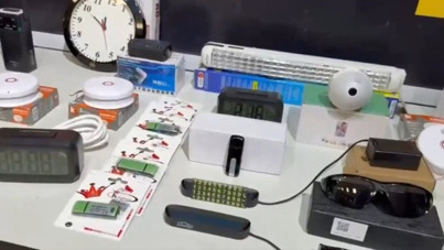 Saat, gözlük, priz: Aslında hepsi birer kamera