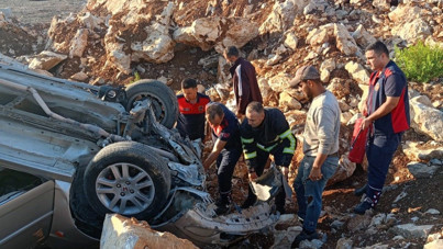 Takla attı, paramparça oldu