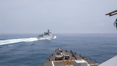 Çin'den ihtilaflı sularda tatbikat