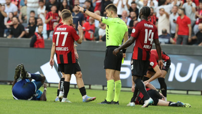 Samsunspor'dan Ndiaye'nin kırmızı kartına itiraz