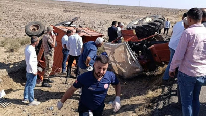 Şırnak'ta traktör devrildi: 1 ölü, 2 yaralı