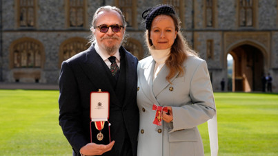 Ünlü oyuncuya şövalye unvanı verildi