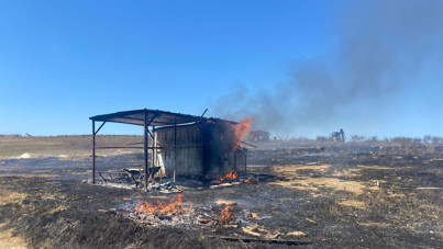Kulübede çıkan yangında 25 güvercin yanarak öldü