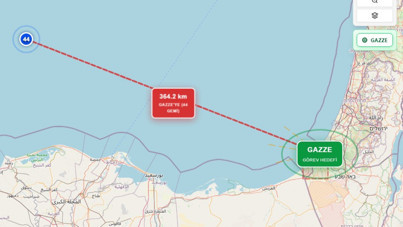 Küresel Sumud Filosu 'yüksek riskli bölgeye' girdi