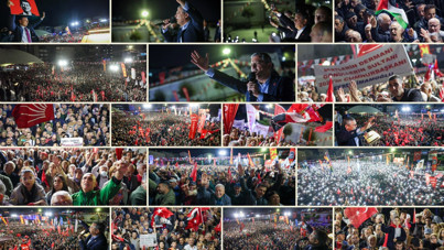 Özel, Meclis'te protesto ettiği Erdoğan'a seslendi: Trump seni seçmenin elinden kurtaramaz