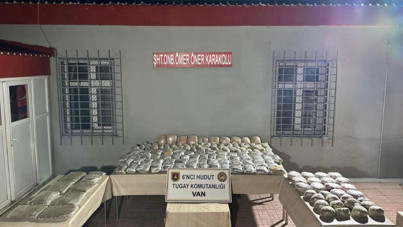 Van hudut hattında 117 kilo uyuşturucu yakalandı