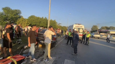 Fethiye'de iki otomobil çarpıştı: 6 yaralı