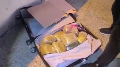 Elazığ'da yolcu otobüsünde 14 kilo esrar ele geçirildi