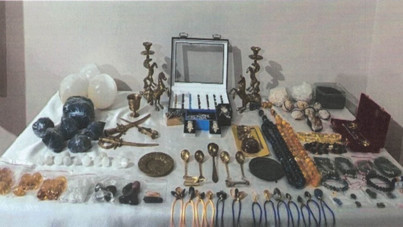 Bolu’da kaçak tarihi eser operasyonu: 335 değerli taş ele geçirildi