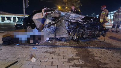 TIR ile otomobil çarpıştı: 1 ölü, 3 yaralı