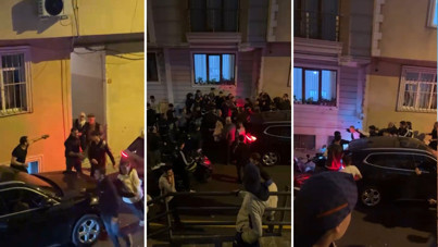 Ortalık karıştı, asker adayı tekmeyle ayırdı