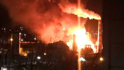 Dev rafineriye İHA saldırısı