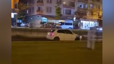 Tramvay yoluna giren sürücüye büyük ceza