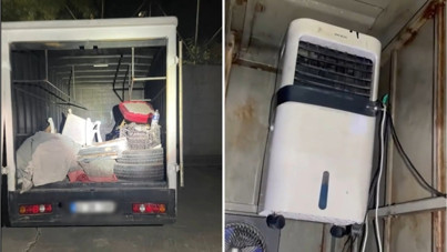 Klima düzenekli gizli bölmeden 11 kaçak göçmen çıktı