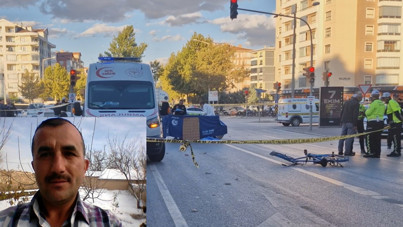 Su tankerinin çarptığı bisikletli imam hayatını kaybetti