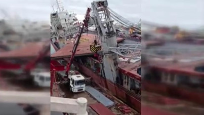 Tuzla'da gemi yan yattı: Ölü ve yaralılar var