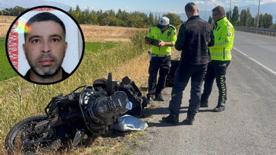 Rusya'dan yola çıkan motosikletli Erzincan'da öldü