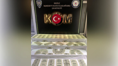 Denizli'de sahte dolar operasyonu: 351 banknot ele geçirildi