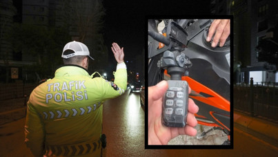 Motosikletteki cihaz pahalıya patladı: 138 bin TL ceza ödeyecek