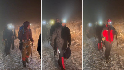 Niğde'de kar yağışı: Dağcılarla iletişim kuruldu