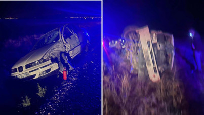 İşçi servisi ile otomobil çarpıştı: 18 yaralı