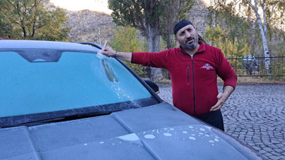 Termometreler -7'yi gösterdi: 'Artık kış geldi'