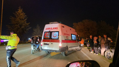 13 yaşındaki bisikletliye otomobil çarptı: Durumu ağır