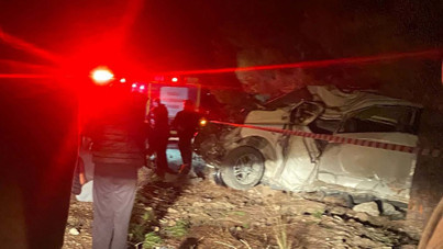 Denizli'de minibüs ağaca çarptı: 2 ölü