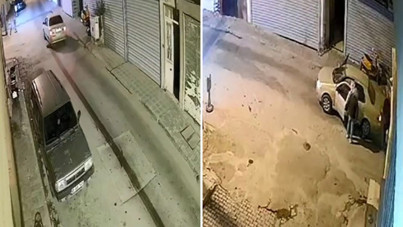 Nesli tehlike altındaki hayvanı aracıyla metrelerce sürükledi