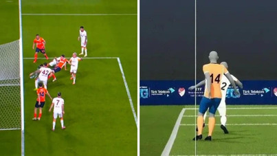 Başakşehir'in golü VAR'dan döndü