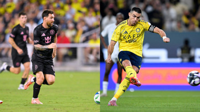 Aynı gecede iki efsane: Ronaldo’nun 949. golü, Messi’nin hat-trick’i!