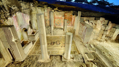 Zeugma’da 2 bin yıllık Roma evi ışığa kavuştu
