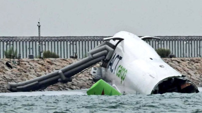 Kargo uçağı pistten çıktı: 2 ölü