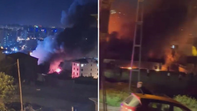 Mahalle geceyi ayakta geçirdi: Kullanılamaz hale geldi