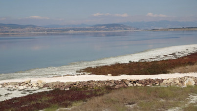 Burdur Gölü yüzde 45 küçüldü: 94 kilometrekarelik alan kayboldu