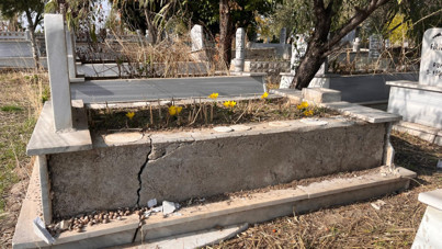 Mezarlıktan mermer çalmıştı, serbest kaldı