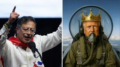 Trump'ın 'Kontrolden çıktılar' sözlerine Kolombiyalı liderden sert tepki