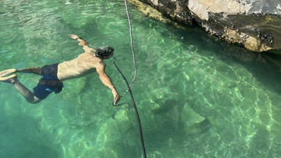 Balıkçılar tesadüfen buldu: Suyun altında binlerce yıllık kaya resimleri