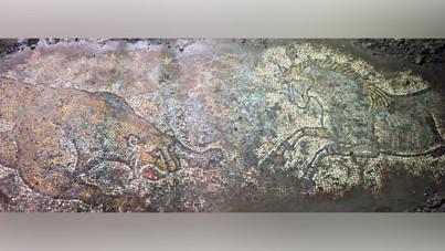 Mardin’de 1500 yıllık mozaik yakalandı