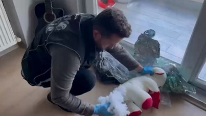 Oyuncak ayıdan kokain çıktı