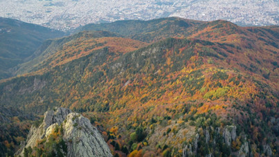 Sonbahar Uludağ'ı sardı