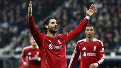 Liverpool, Galatasaray'ın acısını Frankfurt'tan çıkardı