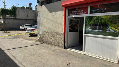 Muhtara odasında silahlı saldırı