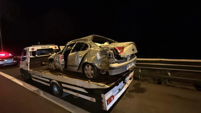 Hurdaya dönen araçta hayatını kaybetti