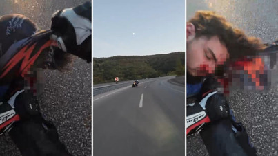 Virajı alamamıştı… Motosiklet tutkunu Ahmet'ten acı haber geldi