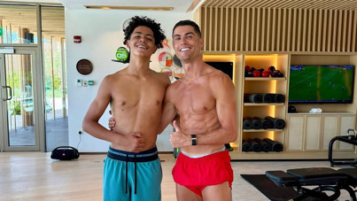 Cristiano Jr babasını geçti: Türkiye'de gözler onda olacak!