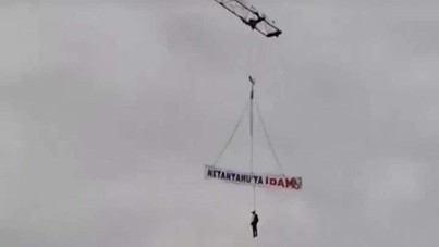 Vince asılan Netanyahu maketi İsrail'i kızdırdı