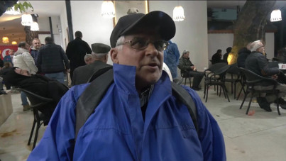 Bu soğukta sokakta sabahladılar: Herkes panik içindeydi